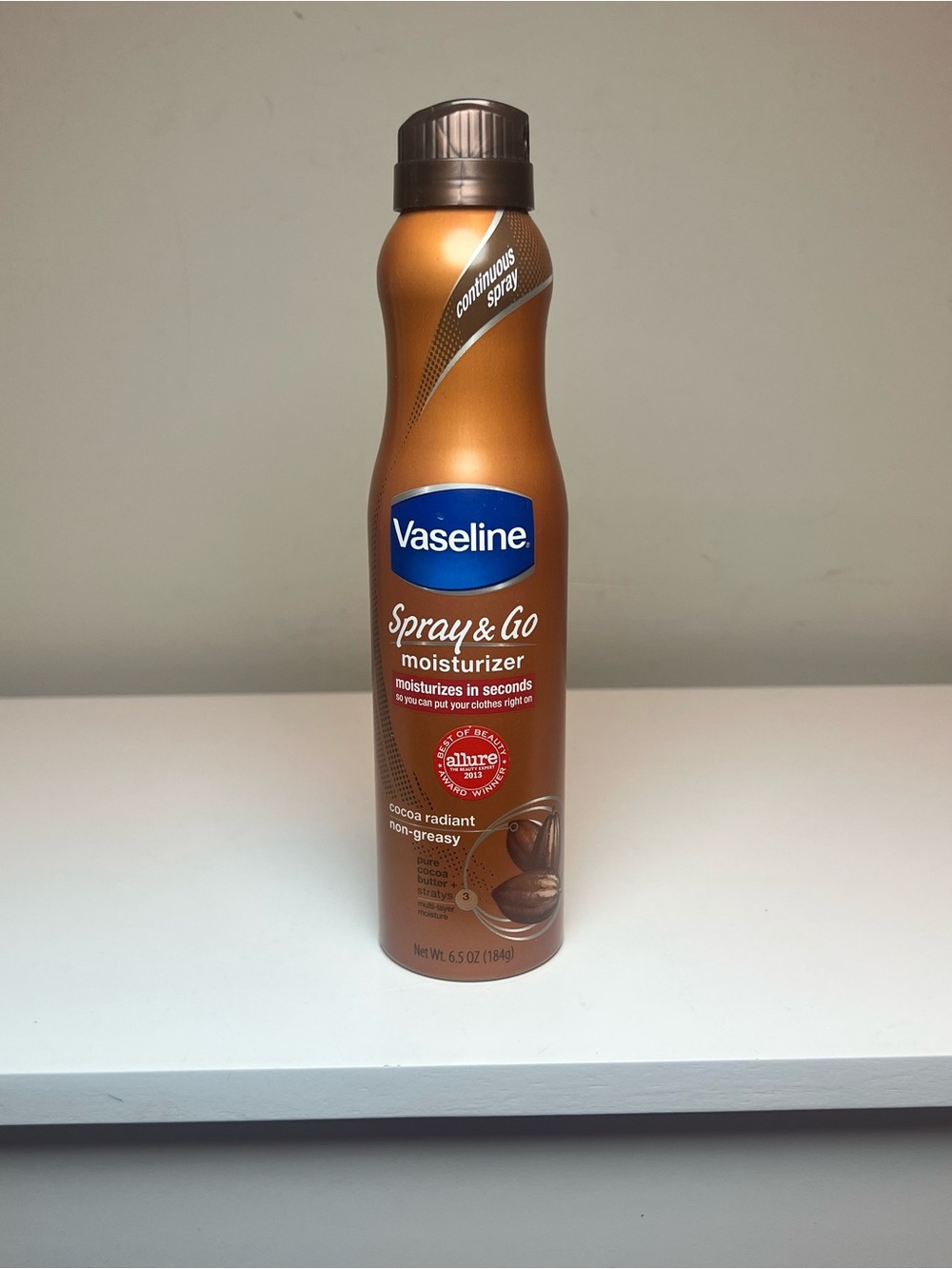 Vaseline Spray & Go Moisturizer - Cocoa Radiant